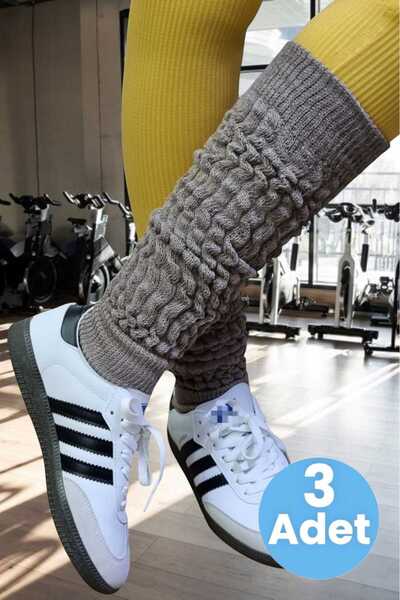 Uniquetrenders Жіночі чотири сезони без носків трикотажні гетри, 3 пари