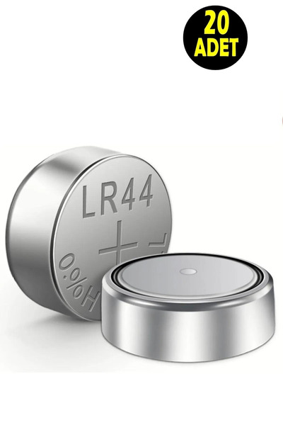 TIANQIU 20 Adet Ag13 Alkalin Lr44h A76 Sr44 357 V13ga Düğme Para Pil (a 76 Ag...