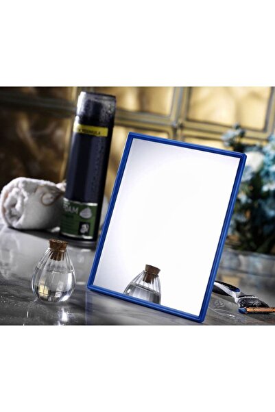 Toptancı Amca Köşeli Makyaj Aynası Küçük Taşınabilir Ayaklı Ayna No:12 4 Adettir