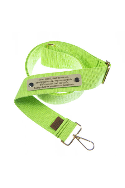 Miaju Neon Green Color, Bag Strap Design for Your Name Content Manufacturers,...
