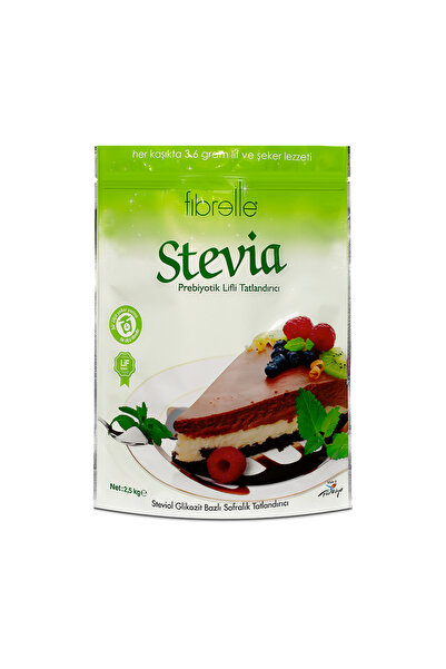 Fibrelle Prebiyotik Lifli Stevialı Sofralık Toz Tatlandırıcı Toz Şeker 400 gr