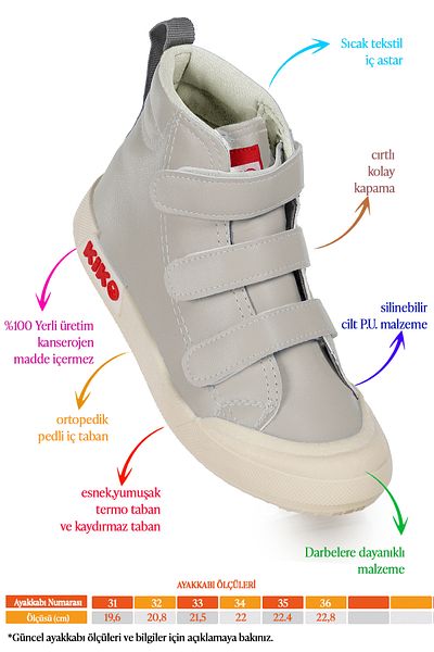 KARAMAZI Karamazı Kids Garf Daily Velcro Boys' Boat Παπούτσια