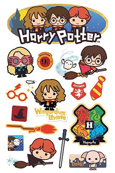 Buki'nin Atölyesi Autocolant Harry Potter Telefon Laptop Notebook Tabletă Cai...