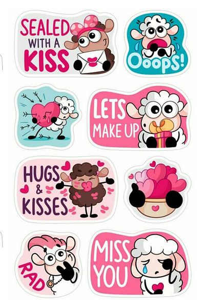 Sticksy Funny Sheep Stickerphone Laptop Notebook Tablet Notebook Flask Sticker Sticker St1138