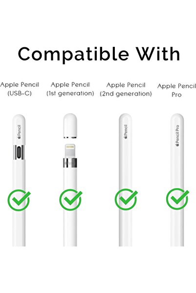 Fogy Apple Pencil 1.2.nesil/pen Usb-c Pen Pro Için Tasarlanmış (İPAD KALEM DEĞİLDİR) Sadece Silikondur