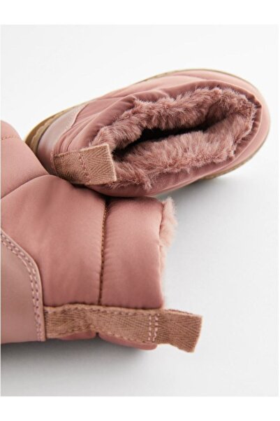 Next Sıcak Astarlı pembe kapitone bot