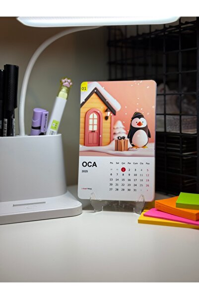 cakaybu Mevsim Temalı 2026 GÜNCEL Masaüstü Takvim