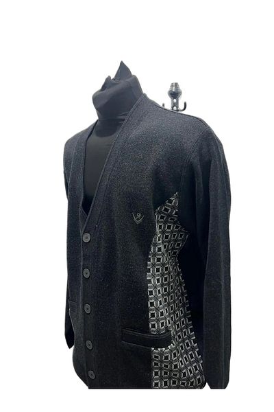 Rıza Ayçin Riza Ayçi̇n Quality Knottoned Knitwear Cardigan