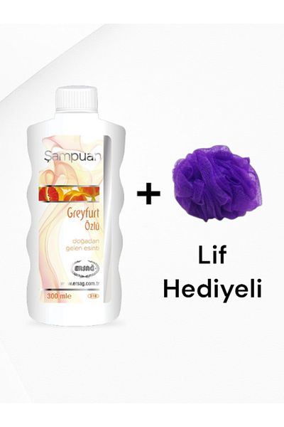 Ersağ Greyfurt Extract Shampoo 300 ml - (with Fiber Gift)