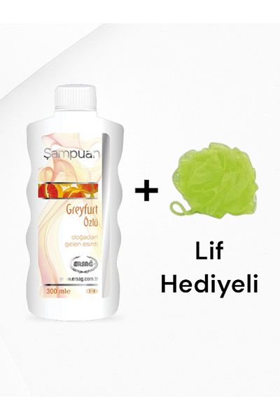 Ersağ Greyfurt Extract Shampoo 300 ml - (with Fiber Gift)