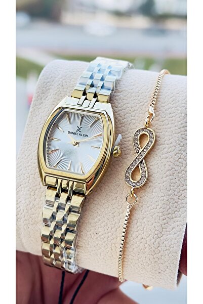 Daniel Klein Orijinal Kadın Kol Saati 3 Atm Su Geçirmez Hediye Bileklik DK.1.13870