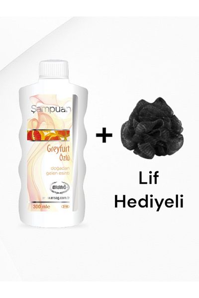 Ersağ Greyfurt Extract Shampoo 300 ml - (with Fiber Gift)