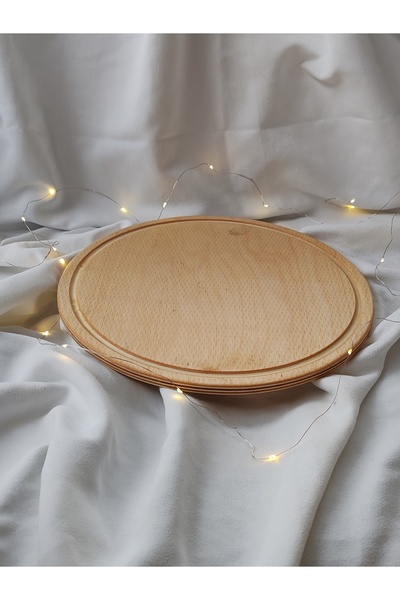 NarAhşapEvi Pizza Tabağı 30 Cm
