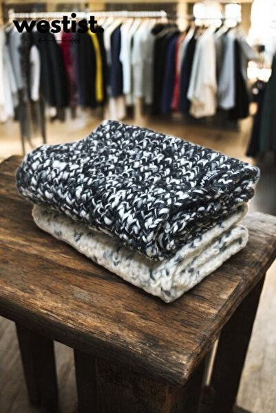 Westist 2'li Triko Boyunluk Seti Kalın Örgü Boyunluk