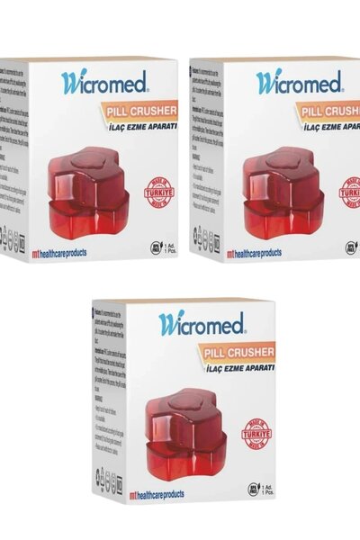 wicromed İlaç Ezme Aparatı 3 Adet