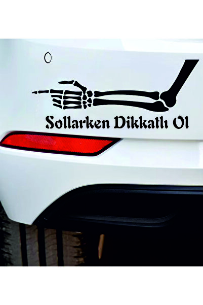 Birim Matbaa BE CAREFUL WHEN OVERTAKING AUTO STACKER (I13X30 CM)