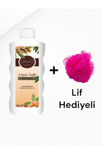 Ersağ Argan Oil Shampoo 300ml - (with Fiber Gift)