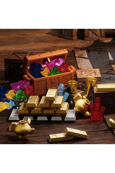 Bricks Pirate Ship Building Blocks Set 573 Pieces Age 6 Pirates of the Caribbean Pirates Model Kit Gift Player