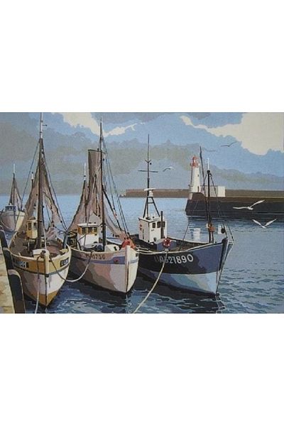 Seg 45X60 cm Seg Printed Goblen 929.106 "Liman"