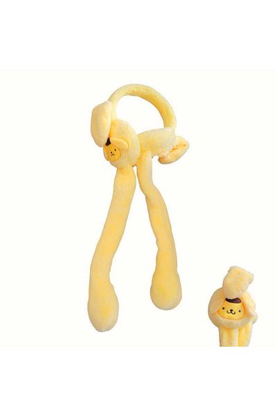 Aware Time Children's Plush Figured Movable Ear Movable Sound Winter Earmuff