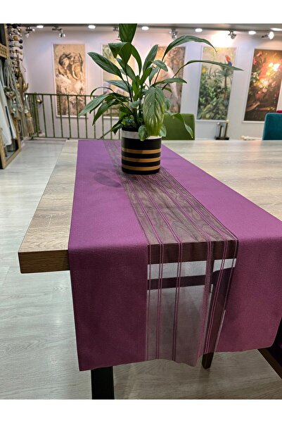 RÜYAPER Runner modern cu detalii din tul