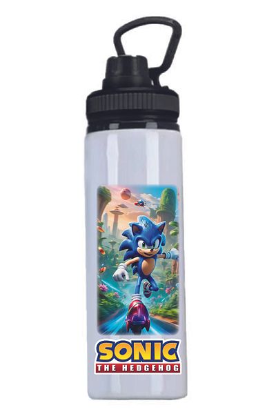 DKDZ SHOP Sonic Printed Water Bottle - 850Mlt
