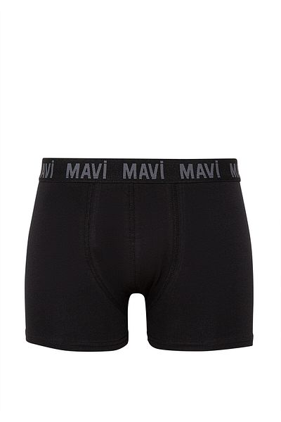 Mavi 3-teilige schwarz bedruckte Boxershorts 0911220 -900