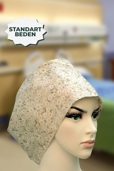 YİĞİTBAŞI Doktor Hemşire Aşçı Cerrahi Bone Hastane Anne Bone Iş Bandanası Pam...