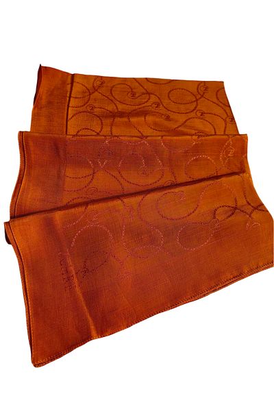 Zühre Zühre Flamli Shawl 0016 - Χρώμα Πλακάκι