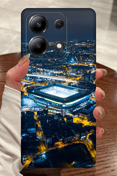Snacase Xiaomi Redmi Note 13 Pro 4G Futbol Takımı Desenli Kamera Korumalı HD ...