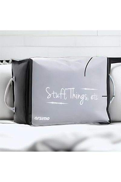 STOREMAX Multi-Purpose Storage Basket, Printed Create 30X22X20 Cm, Washable 6 Pcs