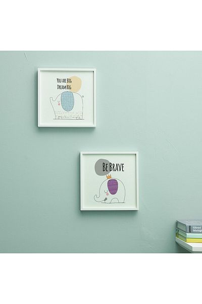 STOREMAX MU-ARTSHOP Cadru special pentru cameră Minimal Elephant Design 20 x 20 cm tnca 871301