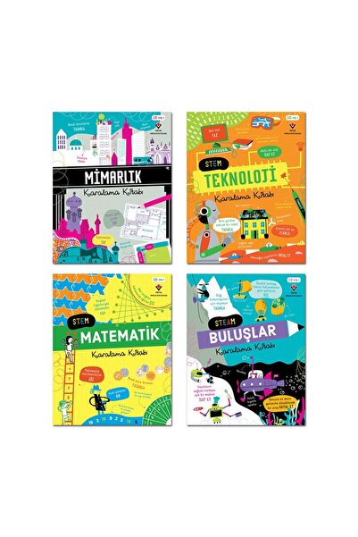 Tübitak Yayınları Tübitak Stem Buluşlar Matematik Mimarlık Teknoloji Karalama...