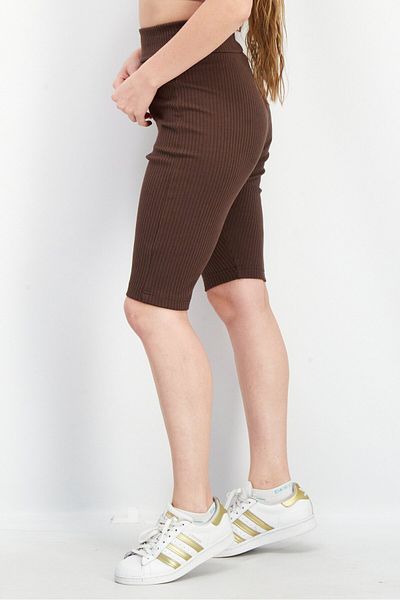adidas Women Sportswear Fit Training Shorts, Brown