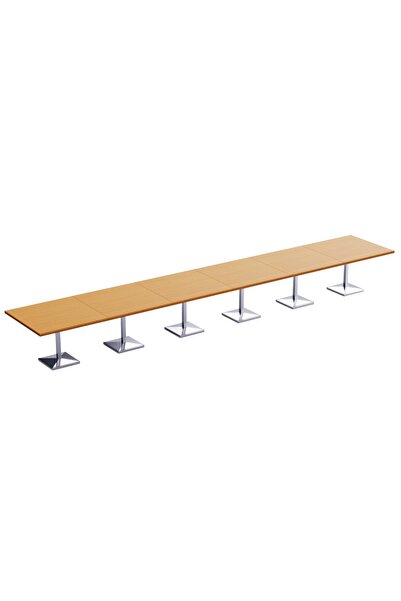 Mahmayi Ristoran 500PE 24-Seater Square Pantry Table Home & Kitchen Organizat...