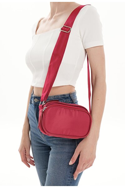 WITH-W حقيبة كروس صغيرة موديل جينا - عمود قابل للتعديل وجيب