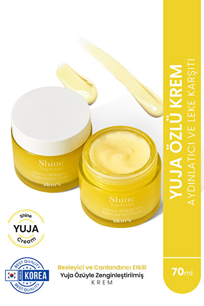 Skin79 Shine Yuja Cream- C Vitaminli Leke Karşıtı Aydınlatıcı Krem - 70ml