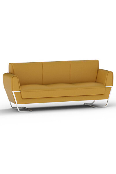 Mahmayi أريكة بثلاثة مقاعد مصنوعة من الجلد الصناعي من Sandal PU، أثاث عصري وأنيق لغرفة المعيشة