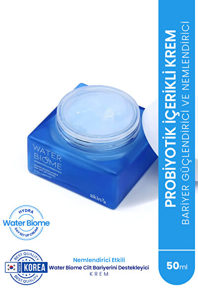 Skin79 Water Biome Cilt Bariyer Onarıcı - Probiyotikli Yoğun Nemlendirici Kre...