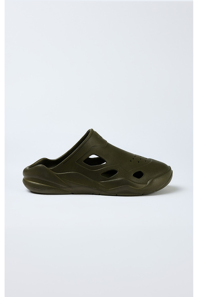 Champion Icons Zone Slide Green Men's Slippers -S22105-Gs521