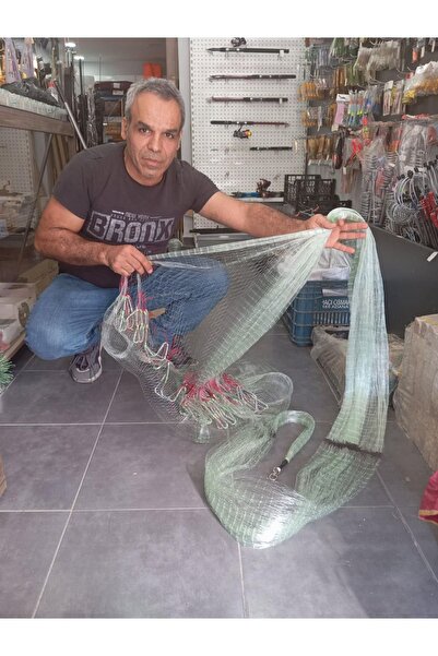 Denizyıldızı Kademeli Pro Serpme 544 Göz Misina Örgü 5,5 -6 Kg Zincirli. Boy3 Mt Çvr.18 Mt.isteğe Göre Spariş Var