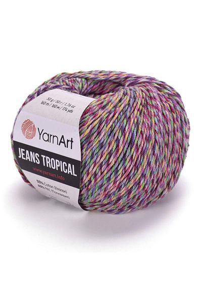 Yarnart Τζιν Tropical - Μαρμάρινο νήμα πλεξίματος στο χέρι Ebruli-621