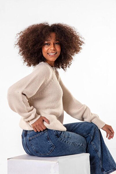 Figo Жіночий светр з коміром-велосипедом