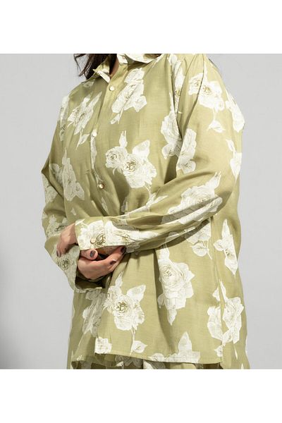 IKKXA Two-Piece Floral Dress Set