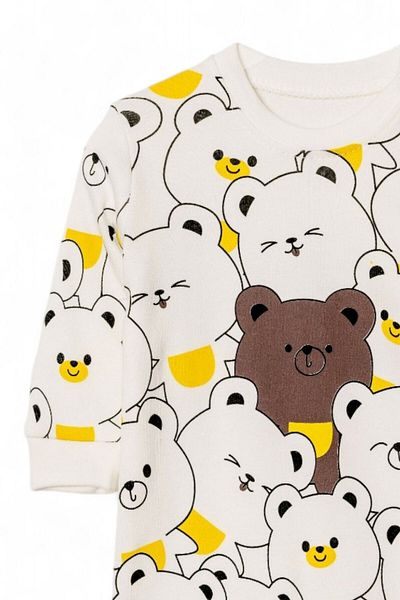 VOY KİDS Baby Boy Hallow Months Printed Seasonal New Born Bottom Bottom with Strap 0-3-6-9-12 Months