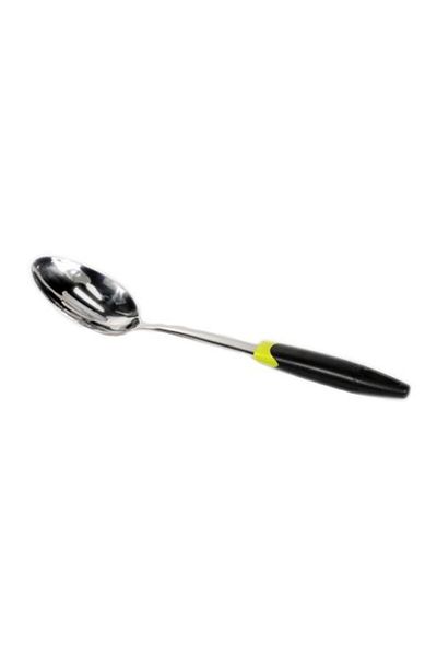 ROYALFORD RF8912 Stainless Steel Slotted Spoon, ABS Handle