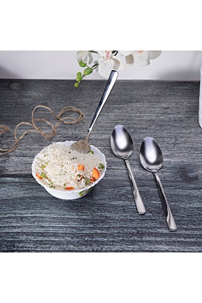 ROYALFORD 3Pcs Stainless Steel Dinner Spoon Set Royalford RF7231