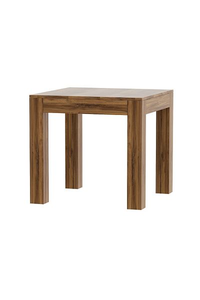 Mahmayi 2-Seater Wooden Dining Table for Kitchen, 80cm Dark Hunton Oak Finish