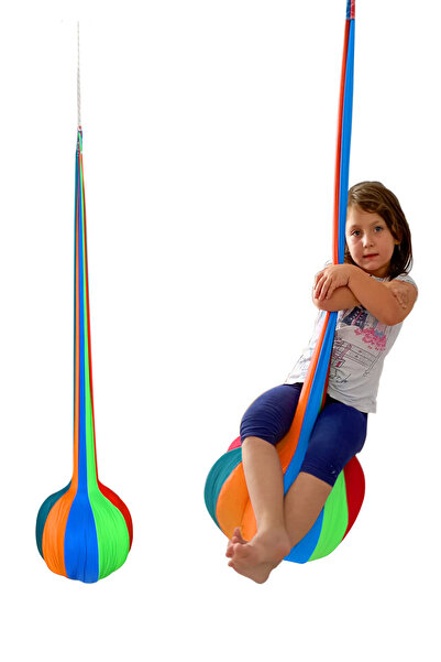 Nurnivus Relax Boks Trapez Salıncak Duyusal Salıncak Çocuk Aktivite Jimnastik Yoga Denge Gelişim Salıncağı