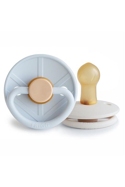 Frigg Little Viking Double Rubber Pacifier - Knud/Sigrid 0-6 Months